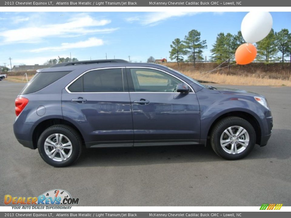 2013 Chevrolet Equinox LT Atlantis Blue Metallic / Light Titanium/Jet Black Photo #6