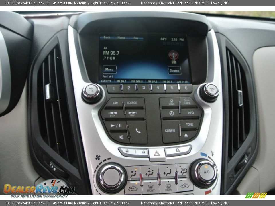 2013 Chevrolet Equinox LT Atlantis Blue Metallic / Light Titanium/Jet Black Photo #11