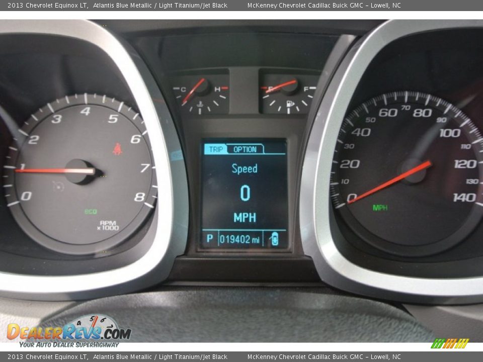 2013 Chevrolet Equinox LT Atlantis Blue Metallic / Light Titanium/Jet Black Photo #14