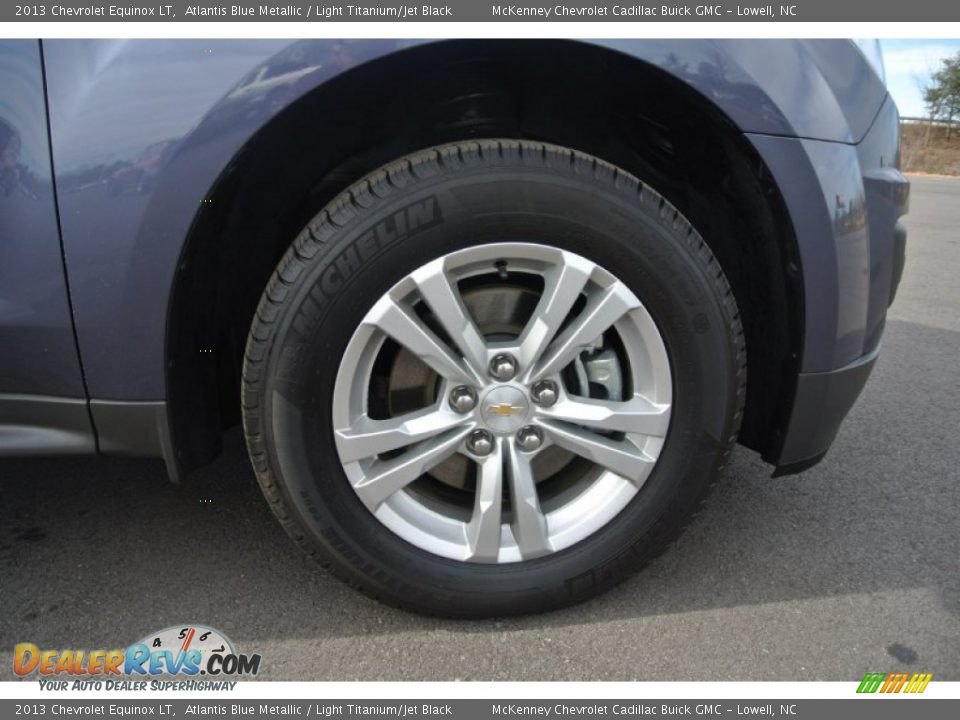 2013 Chevrolet Equinox LT Atlantis Blue Metallic / Light Titanium/Jet Black Photo #22