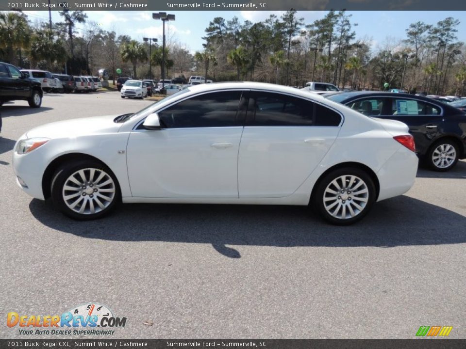 2011 Buick Regal CXL Summit White / Cashmere Photo #2