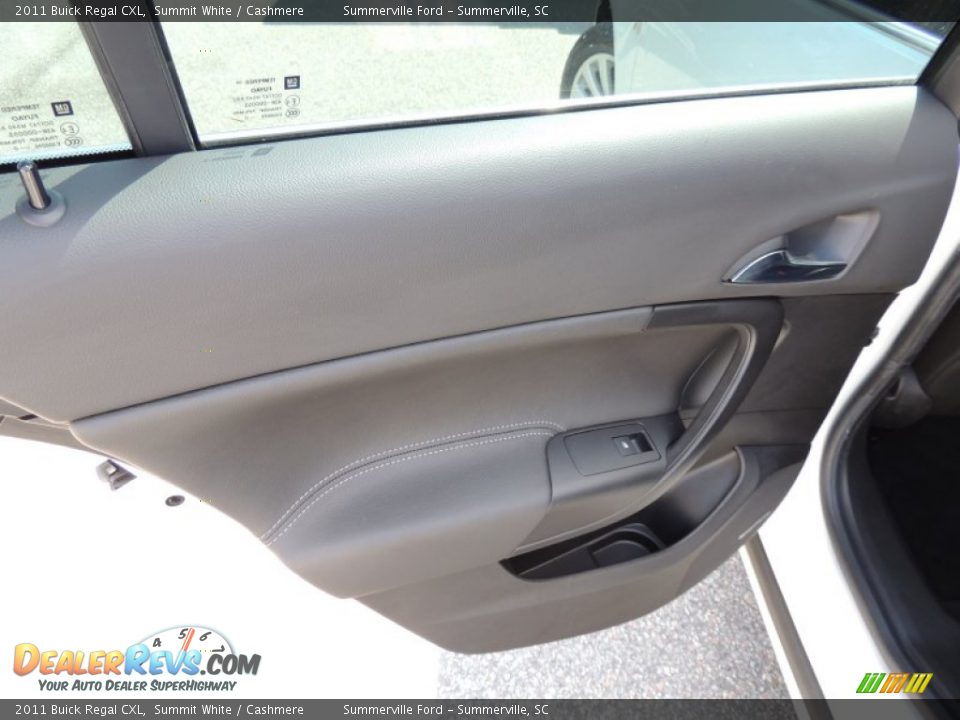 2011 Buick Regal CXL Summit White / Cashmere Photo #8