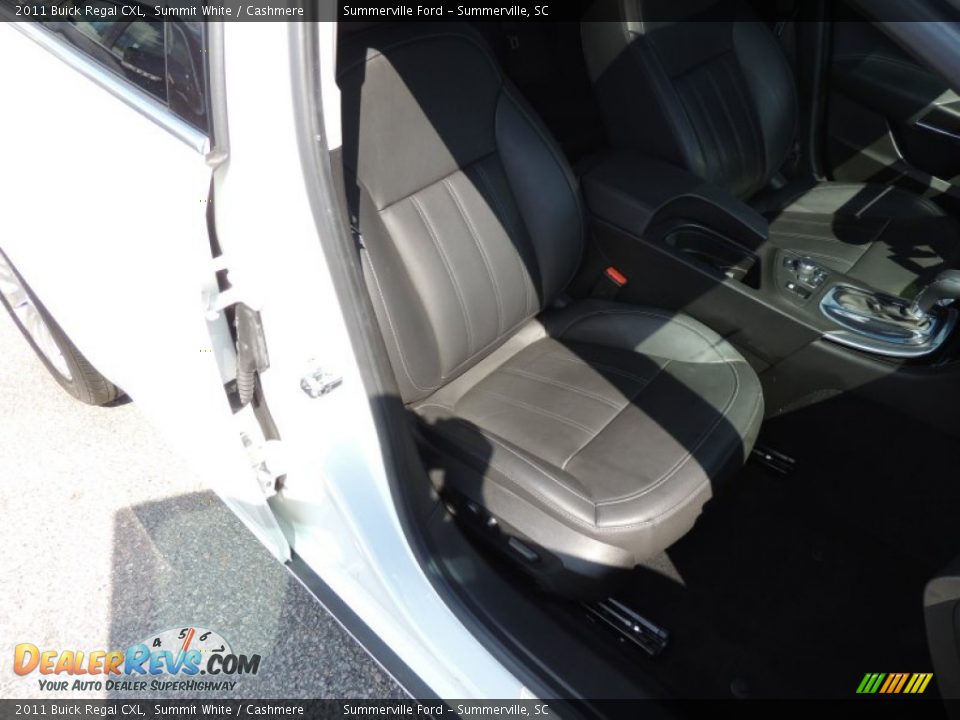 2011 Buick Regal CXL Summit White / Cashmere Photo #9