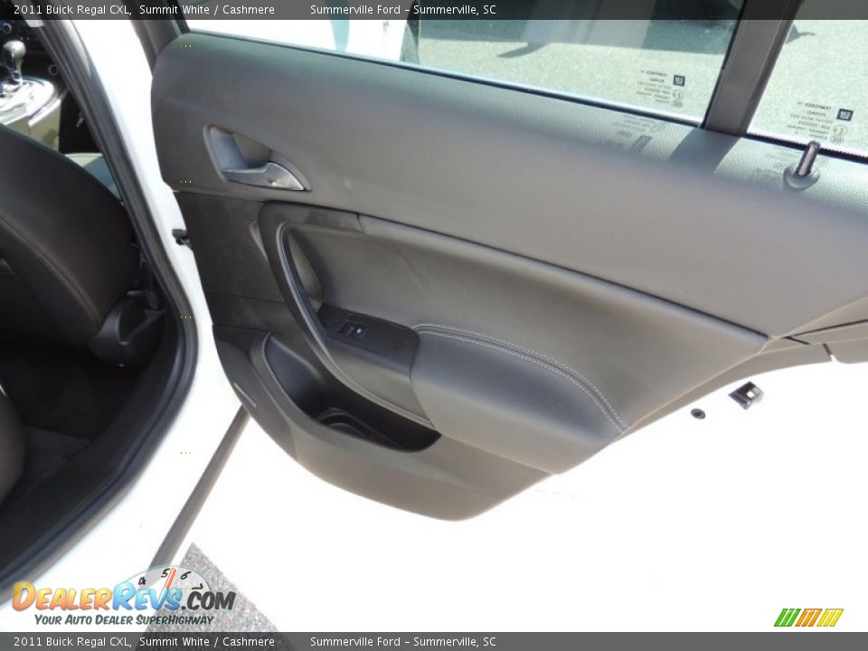 2011 Buick Regal CXL Summit White / Cashmere Photo #12