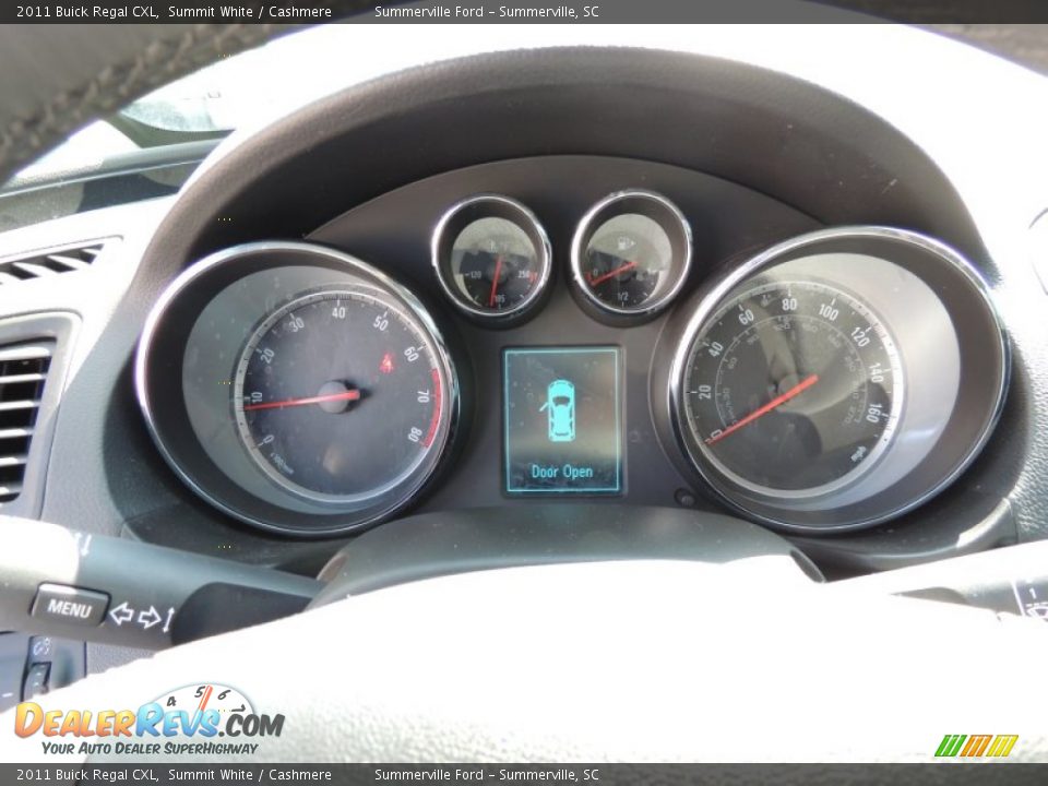 2011 Buick Regal CXL Summit White / Cashmere Photo #23