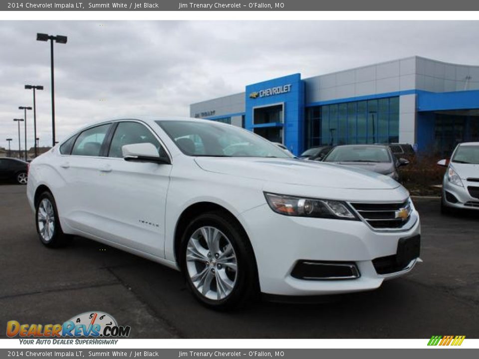 2014 Chevrolet Impala LT Summit White / Jet Black Photo #2