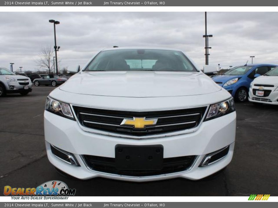 2014 Chevrolet Impala LT Summit White / Jet Black Photo #8