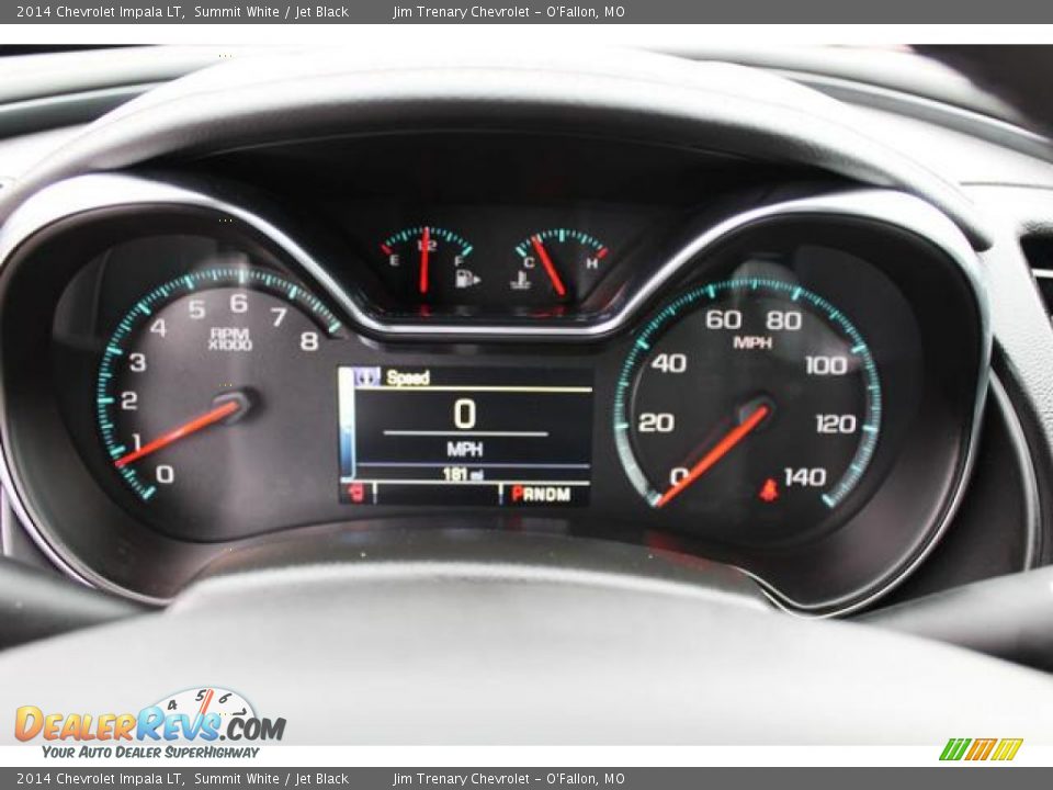 2014 Chevrolet Impala LT Summit White / Jet Black Photo #14