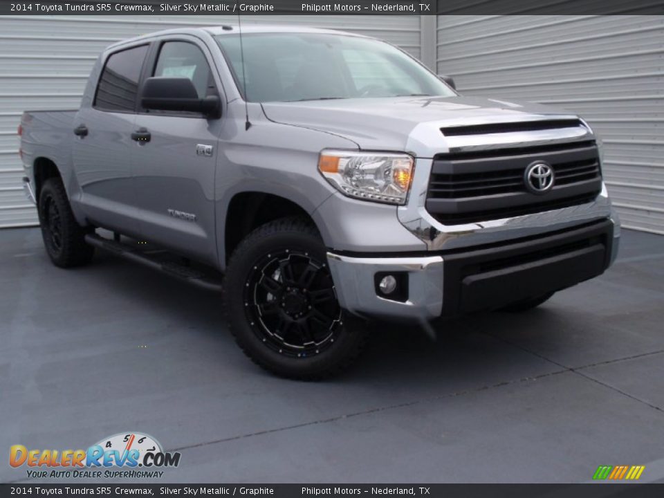 2014 Toyota Tundra SR5 Crewmax Silver Sky Metallic / Graphite Photo #1