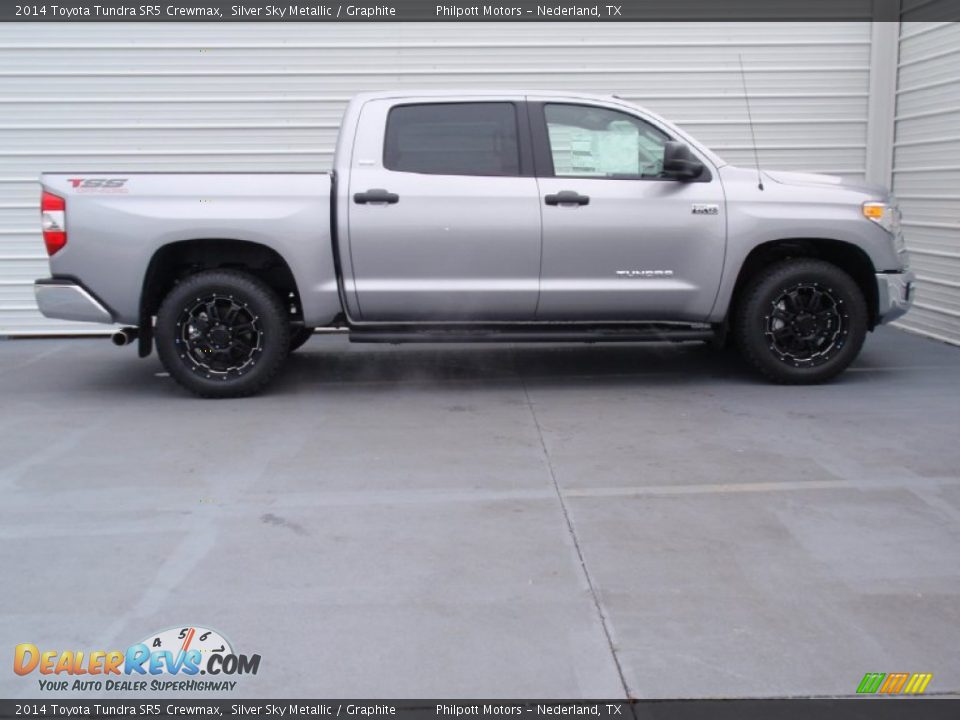 2014 Toyota Tundra SR5 Crewmax Silver Sky Metallic / Graphite Photo #3