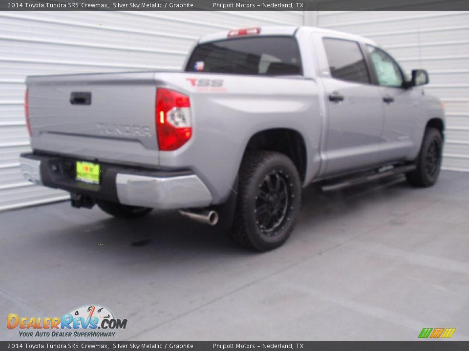 2014 Toyota Tundra SR5 Crewmax Silver Sky Metallic / Graphite Photo #4