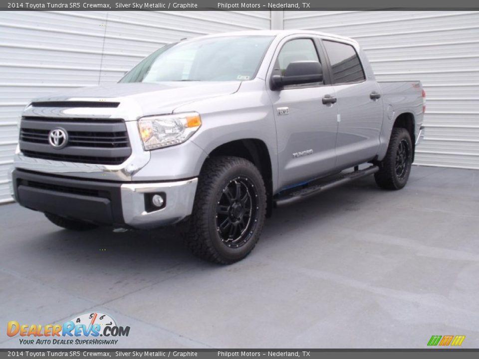 2014 Toyota Tundra SR5 Crewmax Silver Sky Metallic / Graphite Photo #7