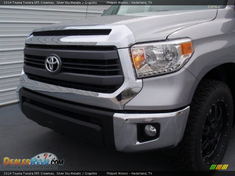 2014 Toyota Tundra SR5 Crewmax Silver Sky Metallic / Graphite Photo #11