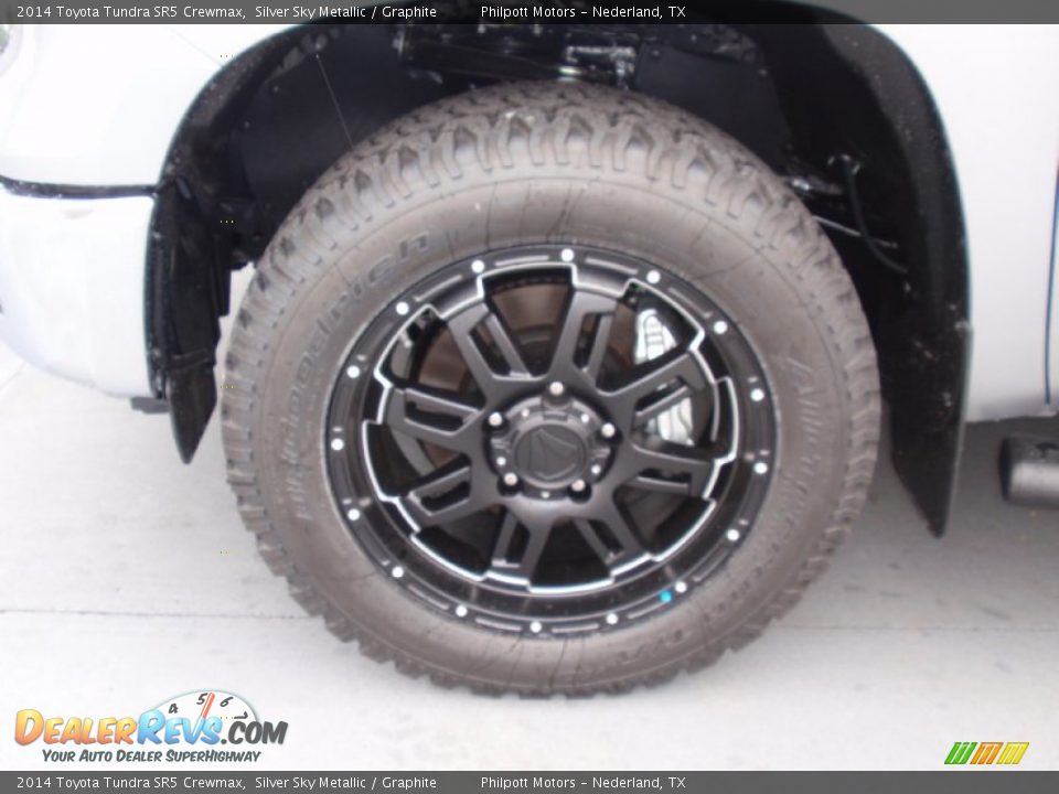 2014 Toyota Tundra SR5 Crewmax Silver Sky Metallic / Graphite Photo #12