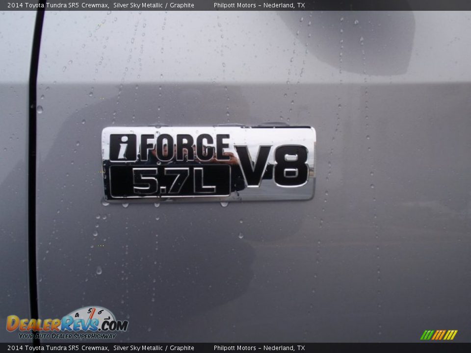2014 Toyota Tundra SR5 Crewmax Silver Sky Metallic / Graphite Photo #13