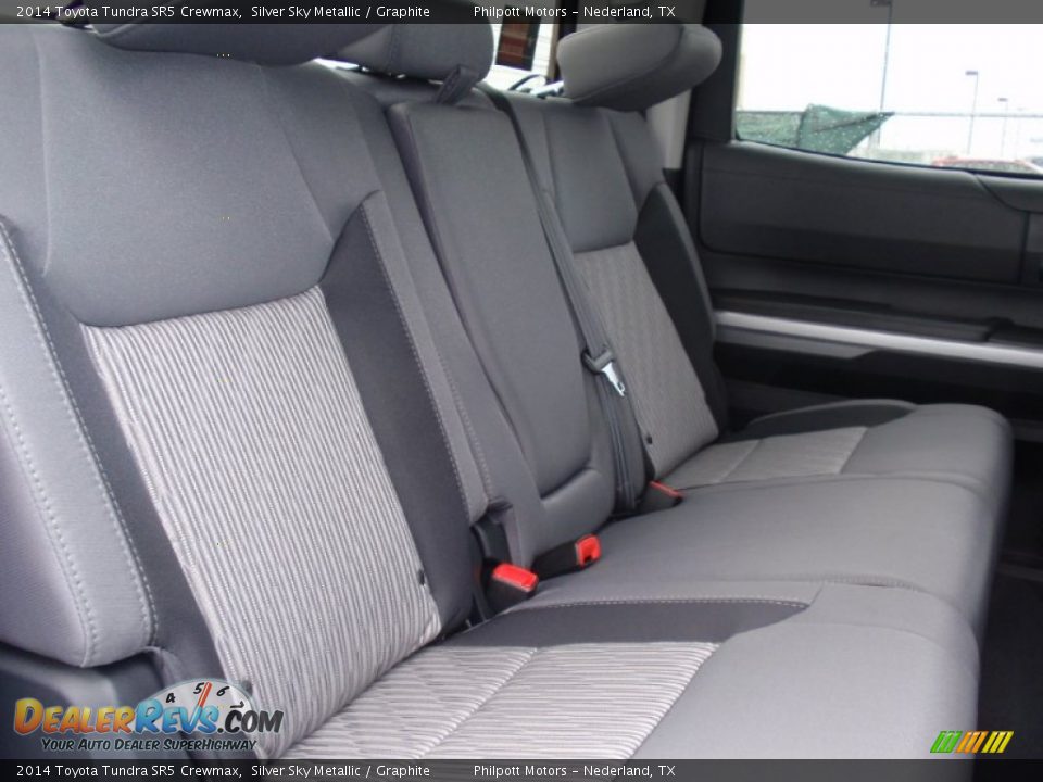2014 Toyota Tundra SR5 Crewmax Silver Sky Metallic / Graphite Photo #23