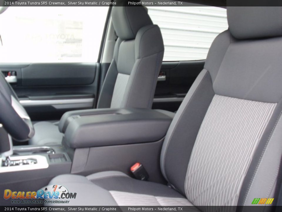 2014 Toyota Tundra SR5 Crewmax Silver Sky Metallic / Graphite Photo #27