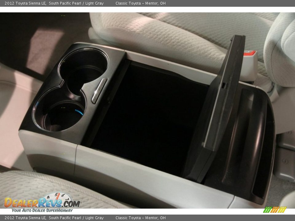 2012 Toyota Sienna LE South Pacific Pearl / Light Gray Photo #25