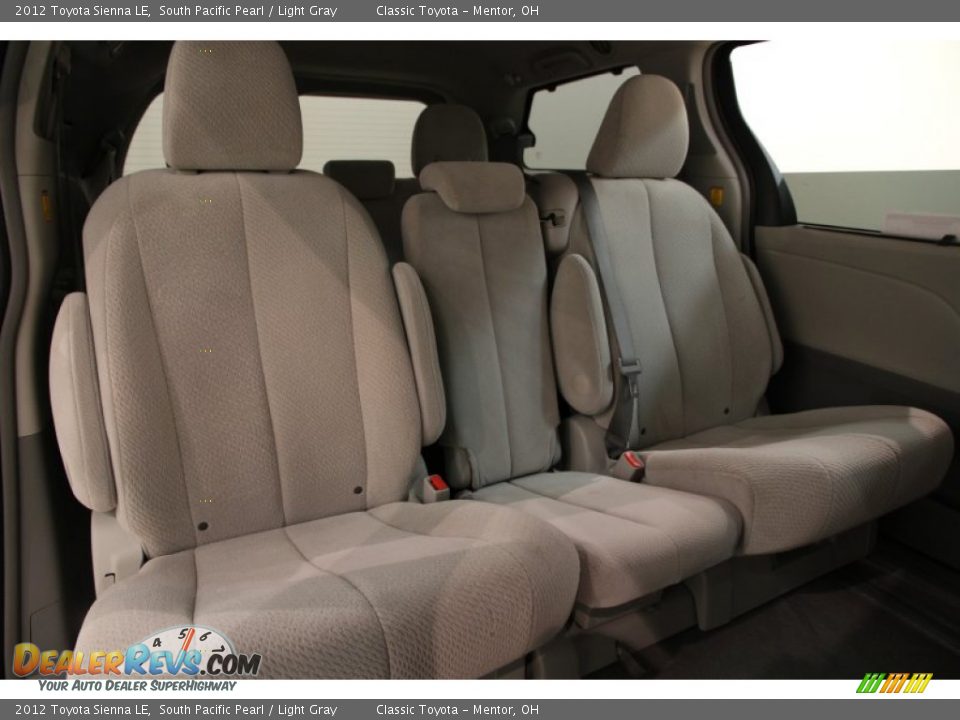 2012 Toyota Sienna LE South Pacific Pearl / Light Gray Photo #27