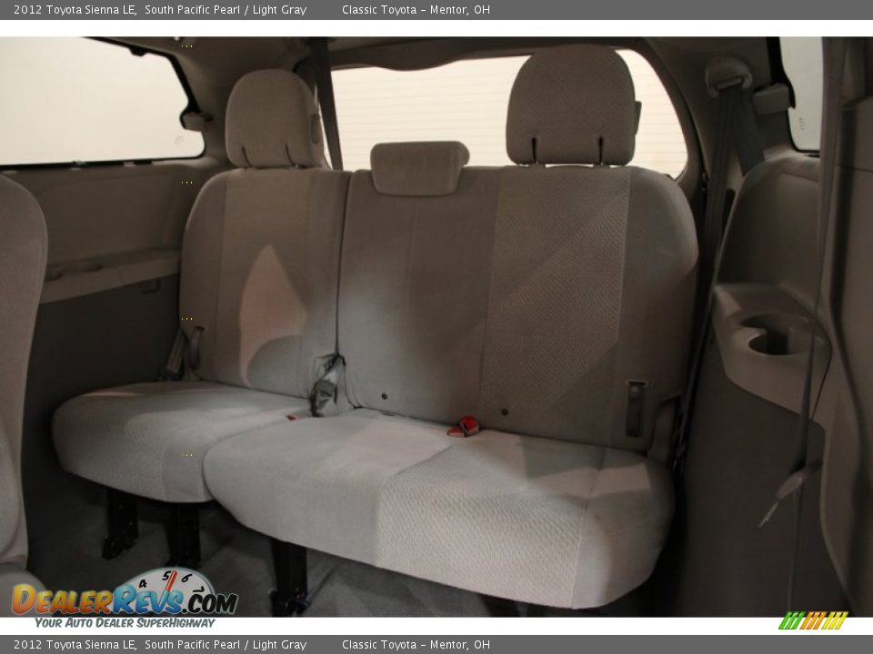 2012 Toyota Sienna LE South Pacific Pearl / Light Gray Photo #30