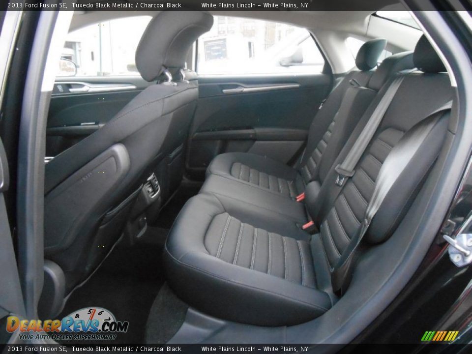 2013 Ford Fusion SE Tuxedo Black Metallic / Charcoal Black Photo #6