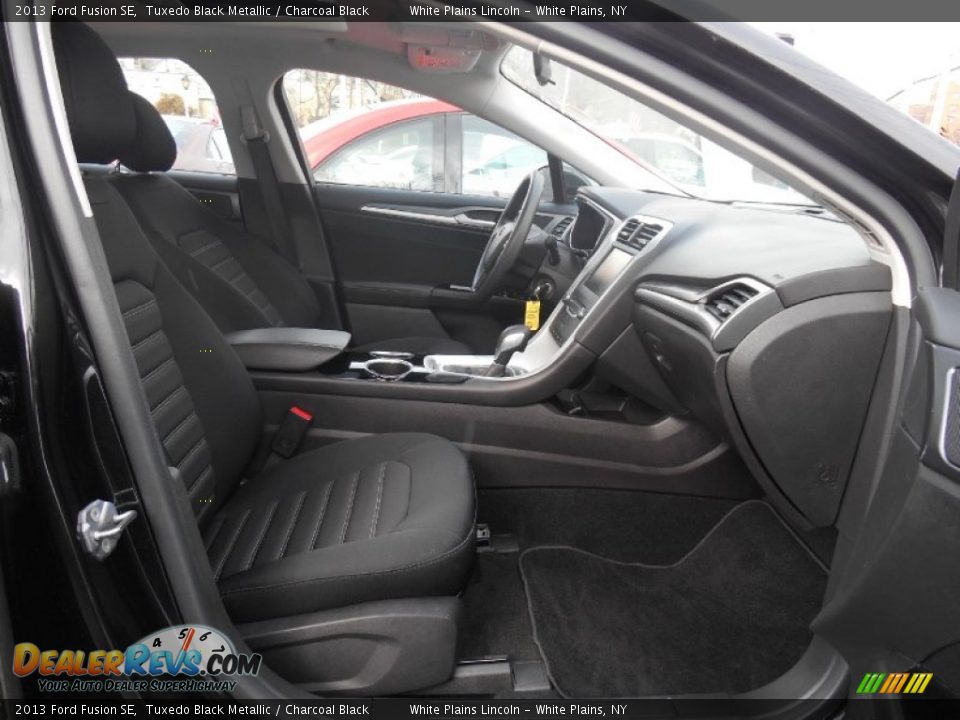 2013 Ford Fusion SE Tuxedo Black Metallic / Charcoal Black Photo #9