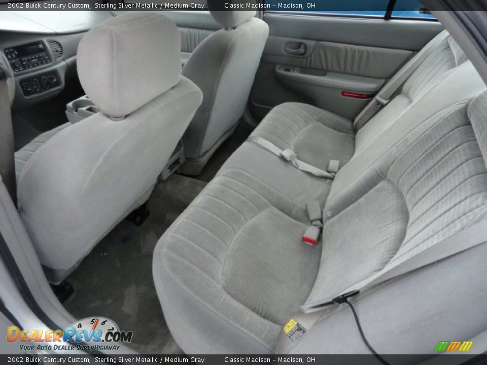 Rear Seat of 2002 Buick Century Custom Photo #5