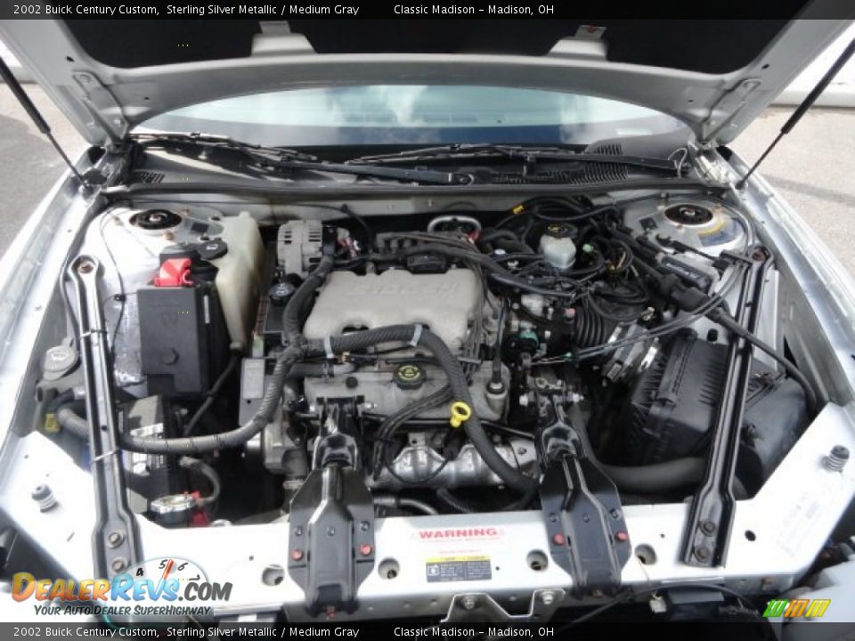 2002 Buick Century Custom 3.1 Liter OHV 12-Valve V6 Engine Photo #8