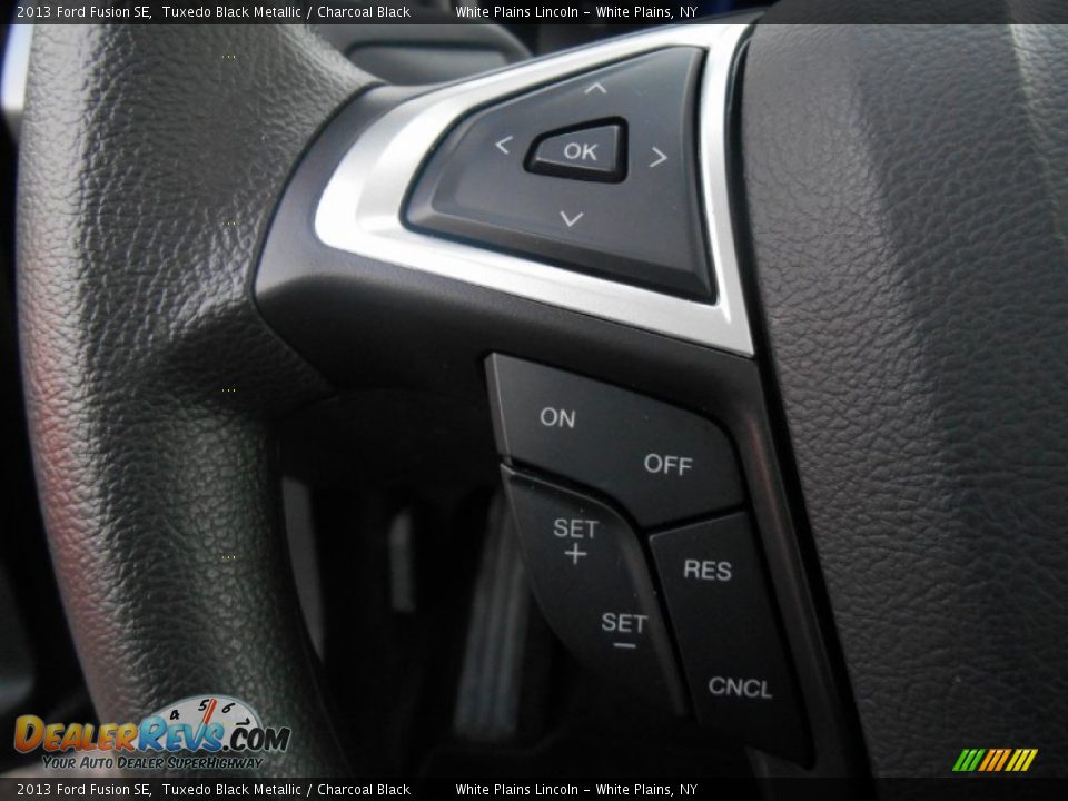 2013 Ford Fusion SE Tuxedo Black Metallic / Charcoal Black Photo #15