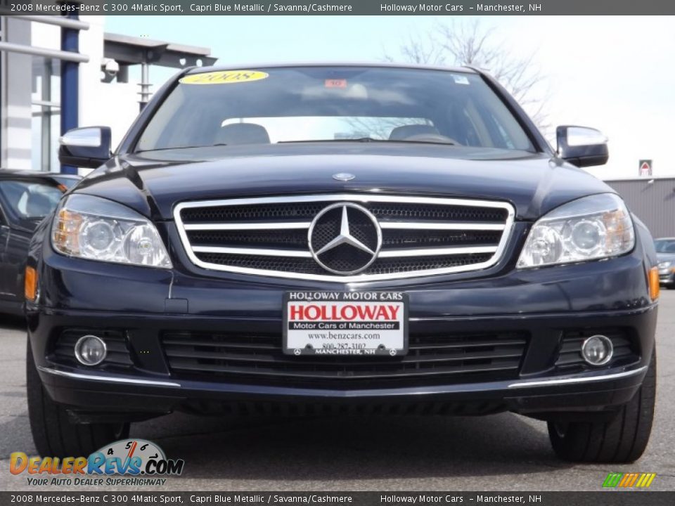 2008 Mercedes-Benz C 300 4Matic Sport Capri Blue Metallic / Savanna/Cashmere Photo #2