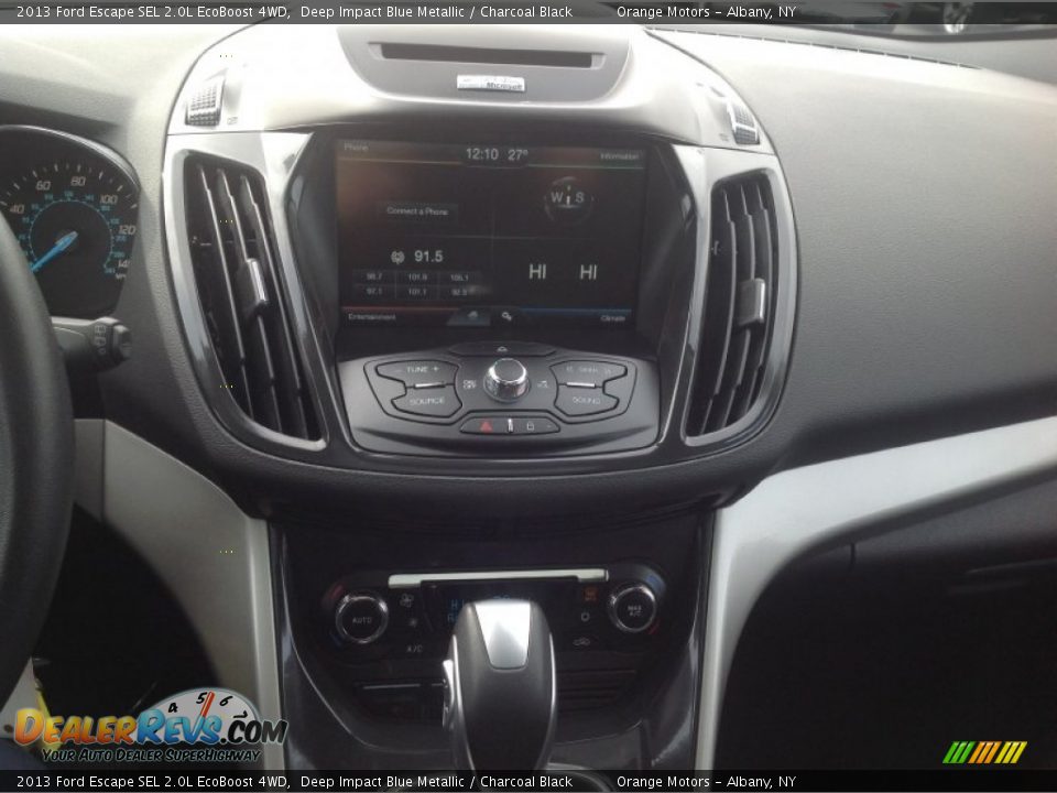 2013 Ford Escape SEL 2.0L EcoBoost 4WD Deep Impact Blue Metallic / Charcoal Black Photo #14
