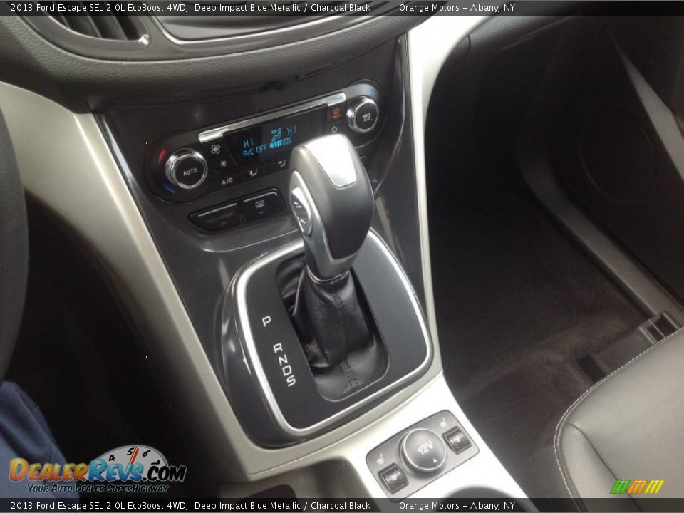 2013 Ford Escape SEL 2.0L EcoBoost 4WD Deep Impact Blue Metallic / Charcoal Black Photo #15