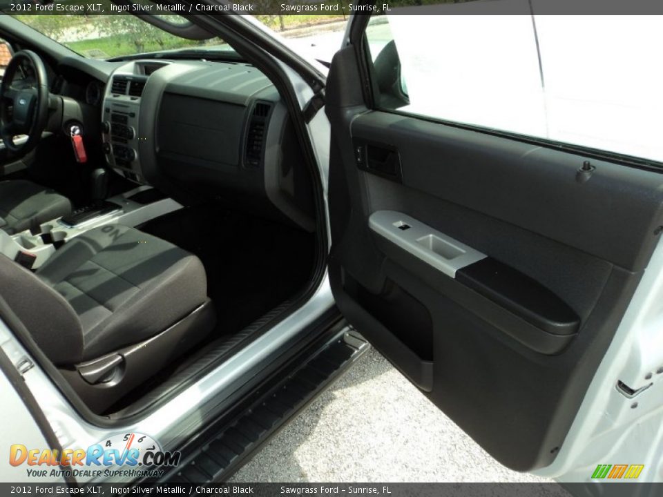 2012 Ford Escape XLT Ingot Silver Metallic / Charcoal Black Photo #20