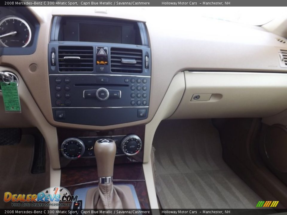 2008 Mercedes-Benz C 300 4Matic Sport Capri Blue Metallic / Savanna/Cashmere Photo #8