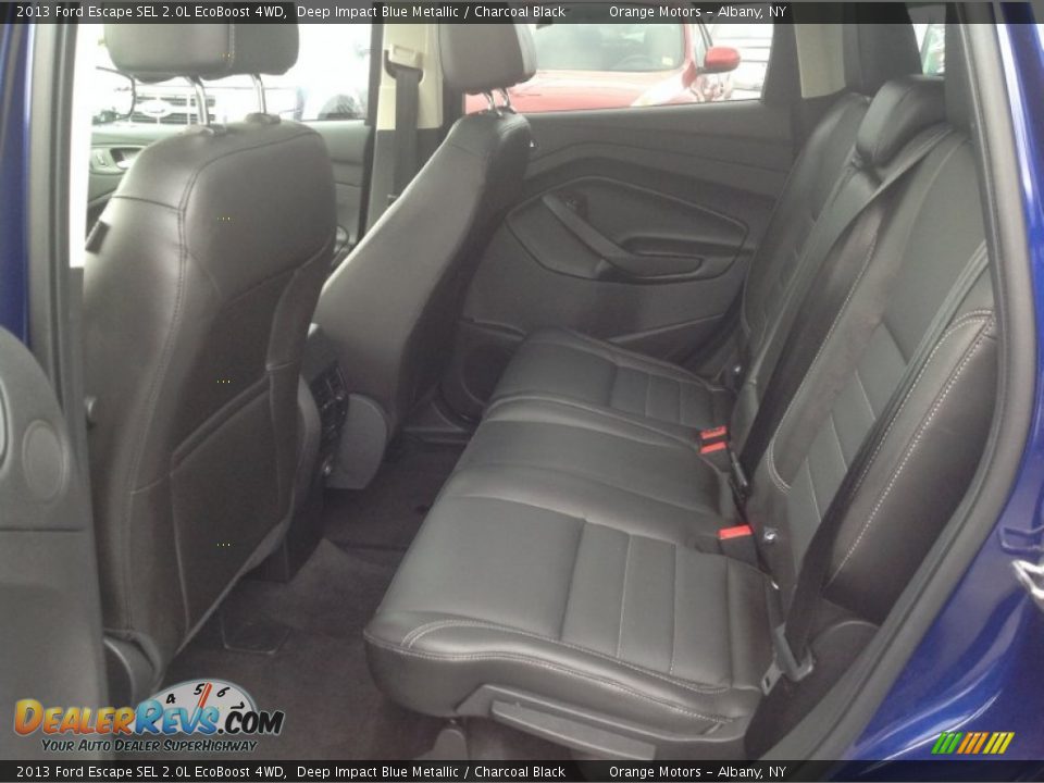 2013 Ford Escape SEL 2.0L EcoBoost 4WD Deep Impact Blue Metallic / Charcoal Black Photo #19