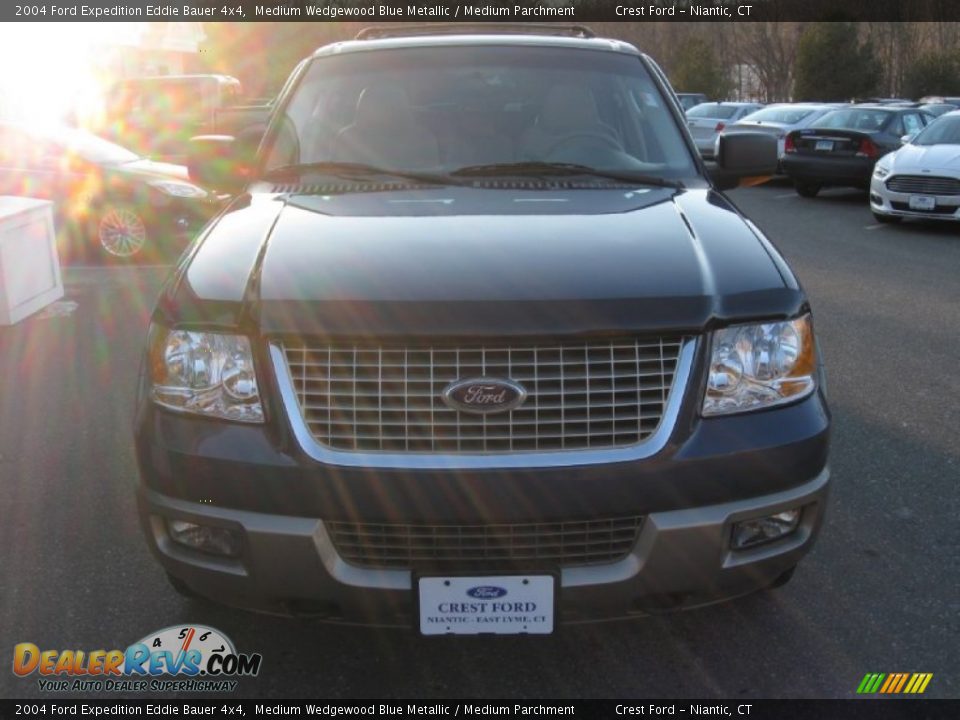 2004 Ford Expedition Eddie Bauer 4x4 Medium Wedgewood Blue Metallic / Medium Parchment Photo #2