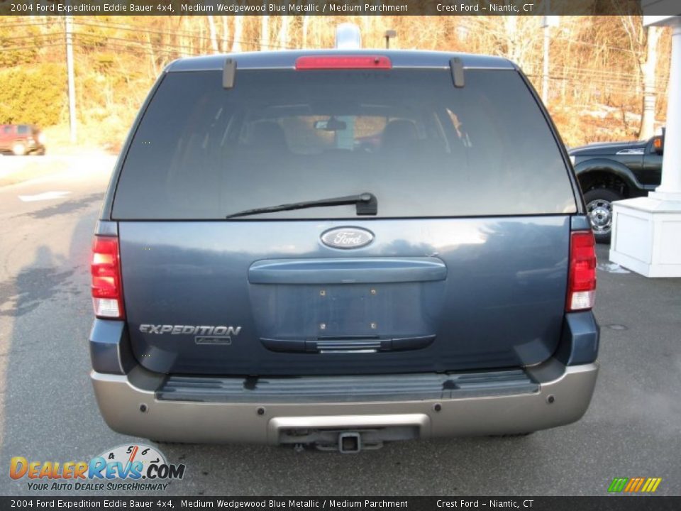 2004 Ford Expedition Eddie Bauer 4x4 Medium Wedgewood Blue Metallic / Medium Parchment Photo #6