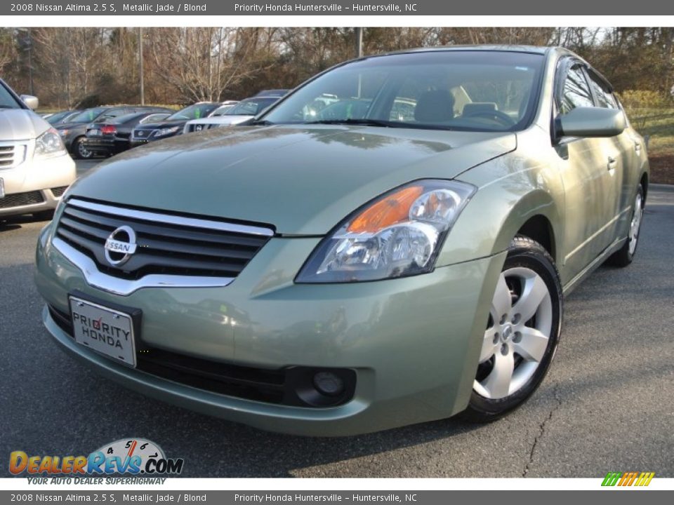 2008 Nissan Altima 2.5 S Metallic Jade / Blond Photo #1