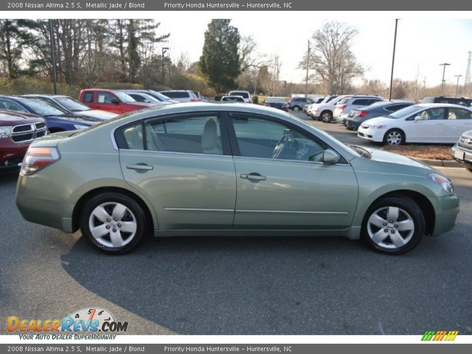 2008 Nissan Altima 2.5 S Metallic Jade / Blond Photo #3