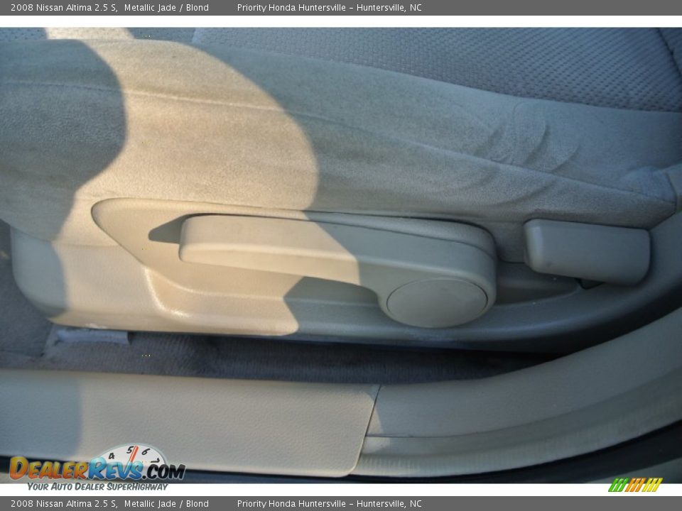2008 Nissan Altima 2.5 S Metallic Jade / Blond Photo #8