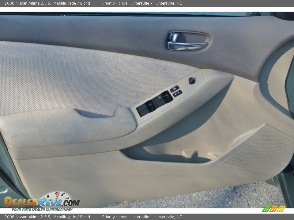 2008 Nissan Altima 2.5 S Metallic Jade / Blond Photo #9