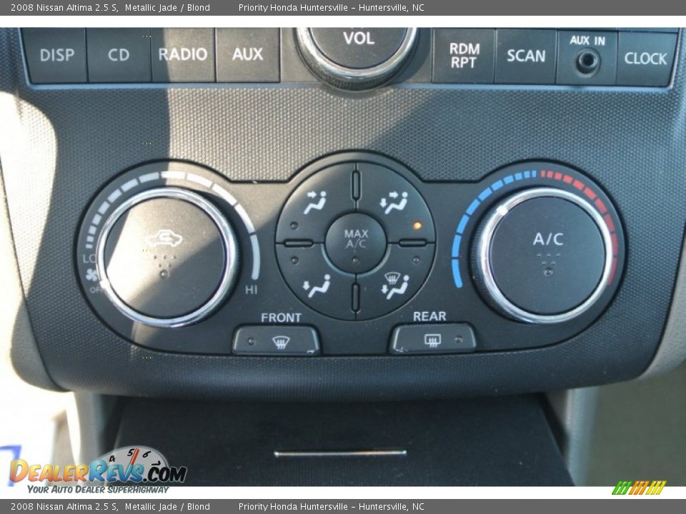 2008 Nissan Altima 2.5 S Metallic Jade / Blond Photo #12