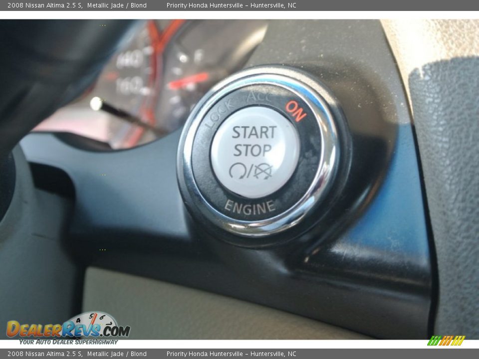 2008 Nissan Altima 2.5 S Metallic Jade / Blond Photo #14