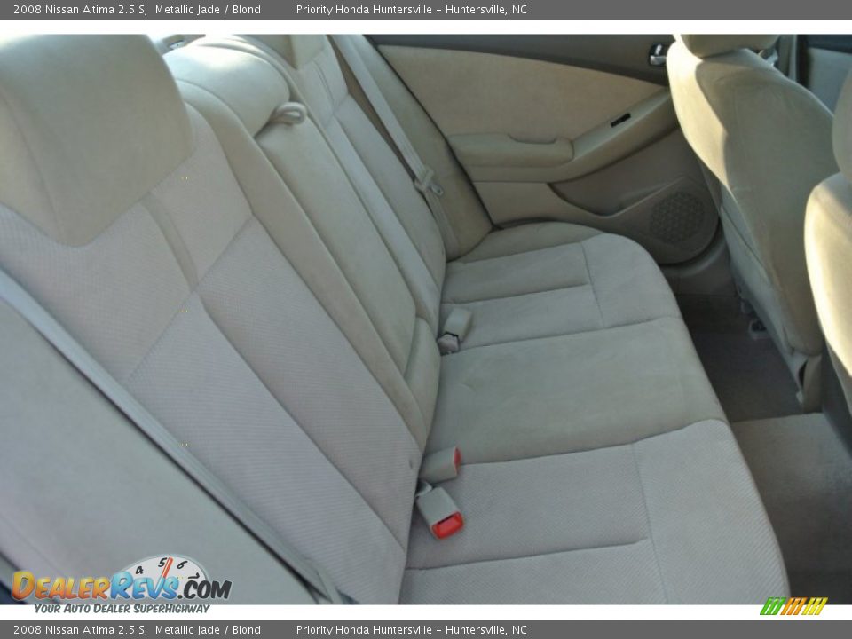 2008 Nissan Altima 2.5 S Metallic Jade / Blond Photo #18