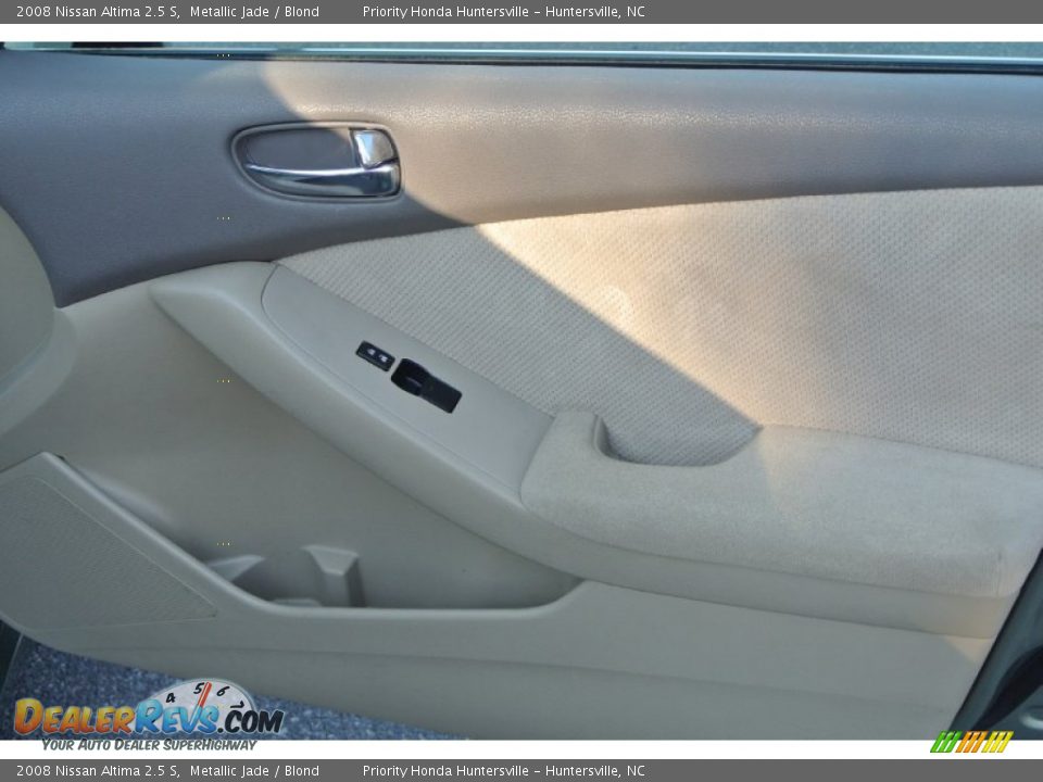 2008 Nissan Altima 2.5 S Metallic Jade / Blond Photo #21