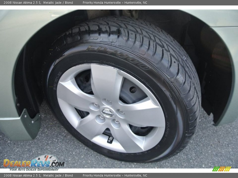 2008 Nissan Altima 2.5 S Metallic Jade / Blond Photo #23