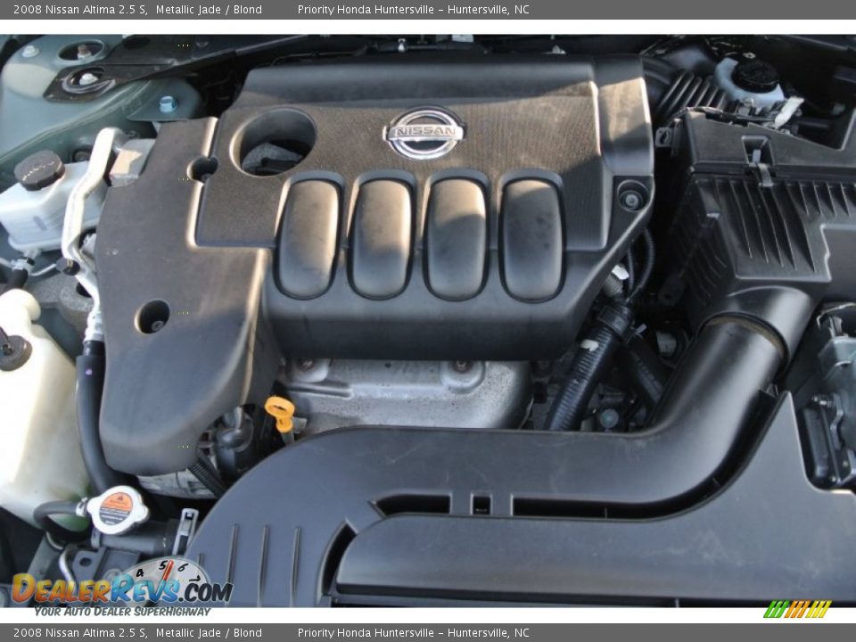 2008 Nissan Altima 2.5 S Metallic Jade / Blond Photo #24