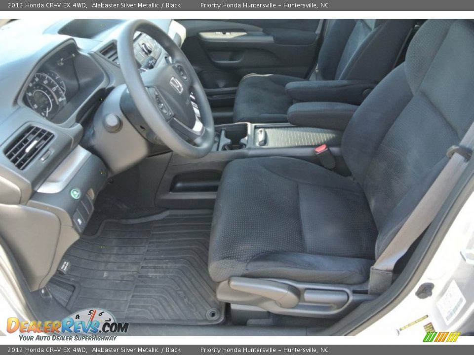 2012 Honda CR-V EX 4WD Alabaster Silver Metallic / Black Photo #8