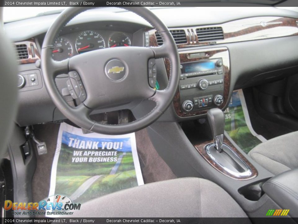 2014 Chevrolet Impala Limited LT Black / Ebony Photo #9