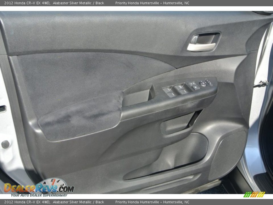 2012 Honda CR-V EX 4WD Alabaster Silver Metallic / Black Photo #10